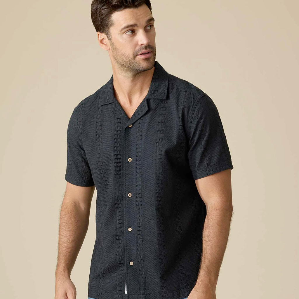 Flag & Anthem - Gardiner Textured Camp Collar Shirt