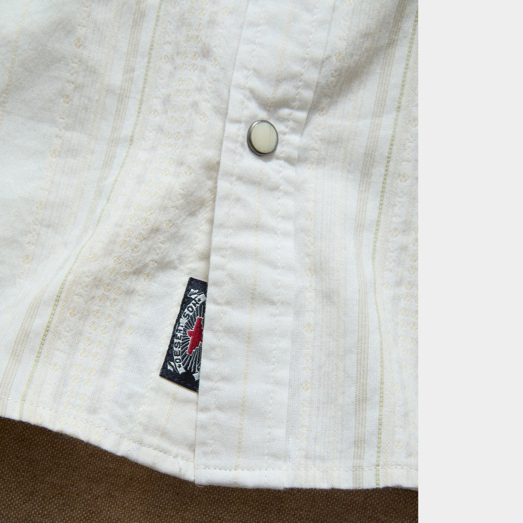 FLAG AND ANTHEM - Hueyton Textured Western Shirt