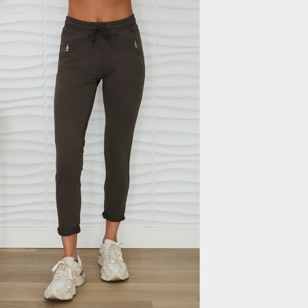 MILIO MILANO - Zipper Jogger Pant
