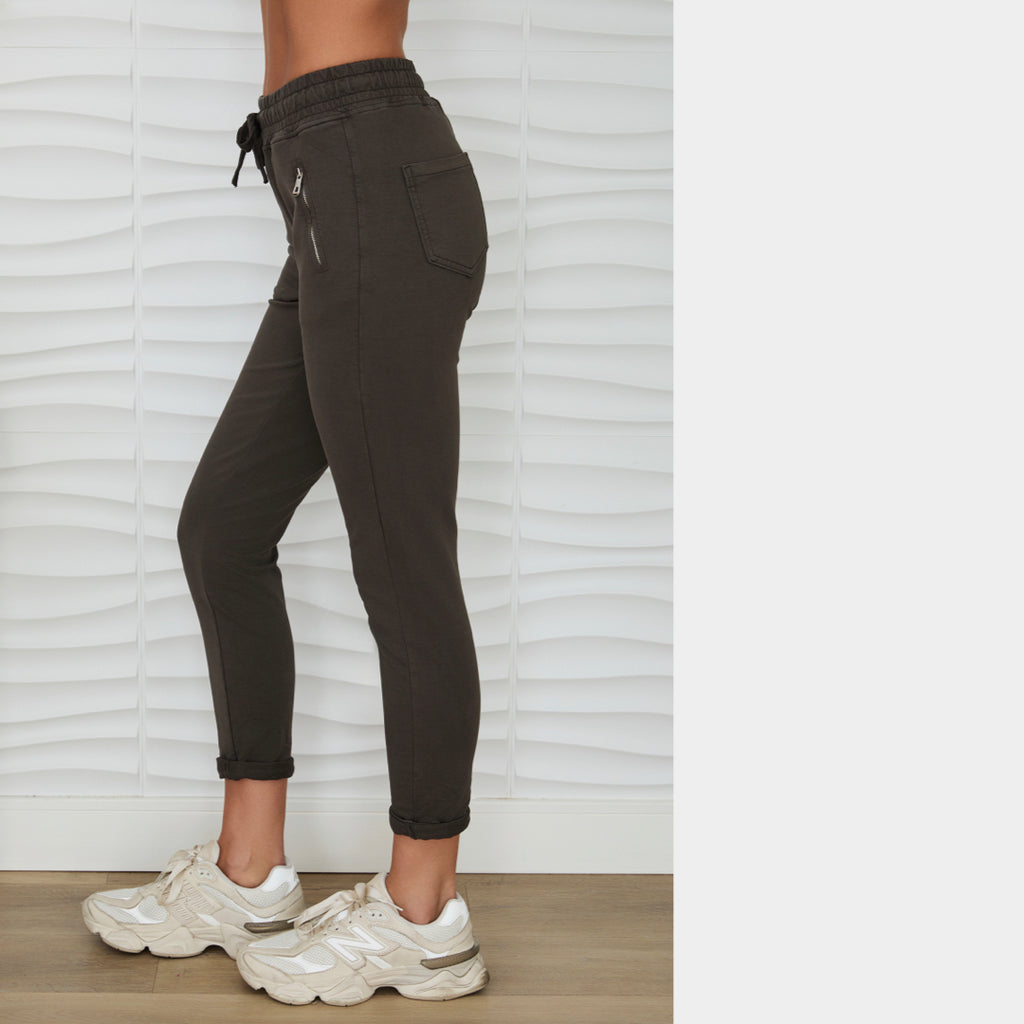 MILIO MILANO - Zipper Jogger Pant