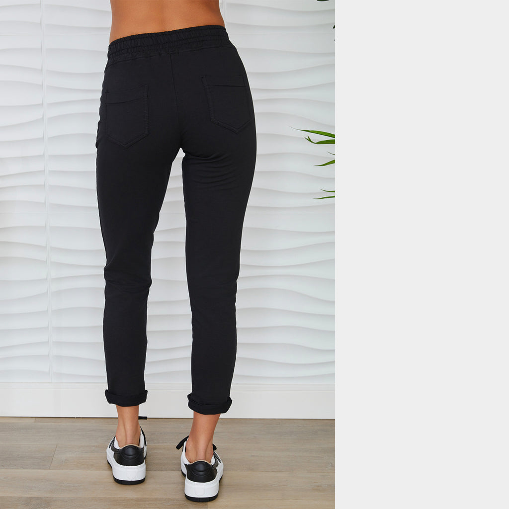 MILIO MILANO - Zipper Jogger Pant