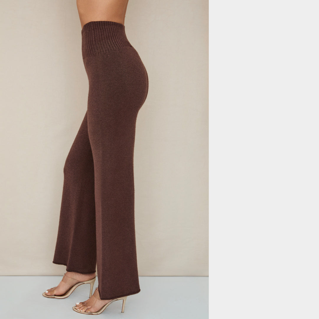 MILIO MILANO - High Waist Knit Pants