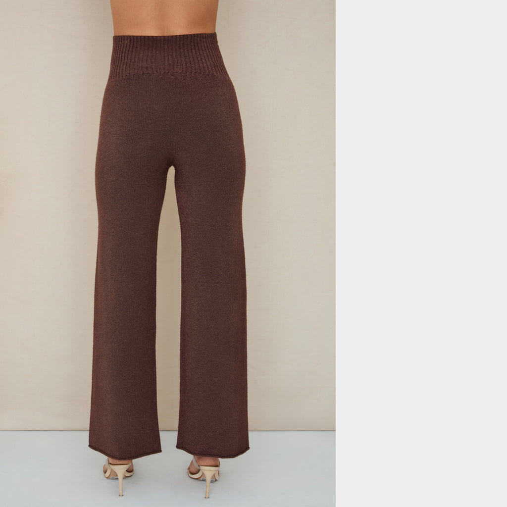 MILIO MILANO - High Waist Knit Pants
