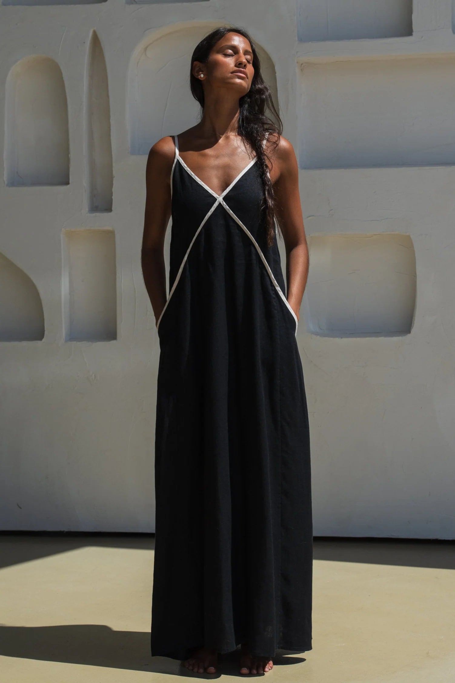 LILLY PILLY - Azalea Linen Dress