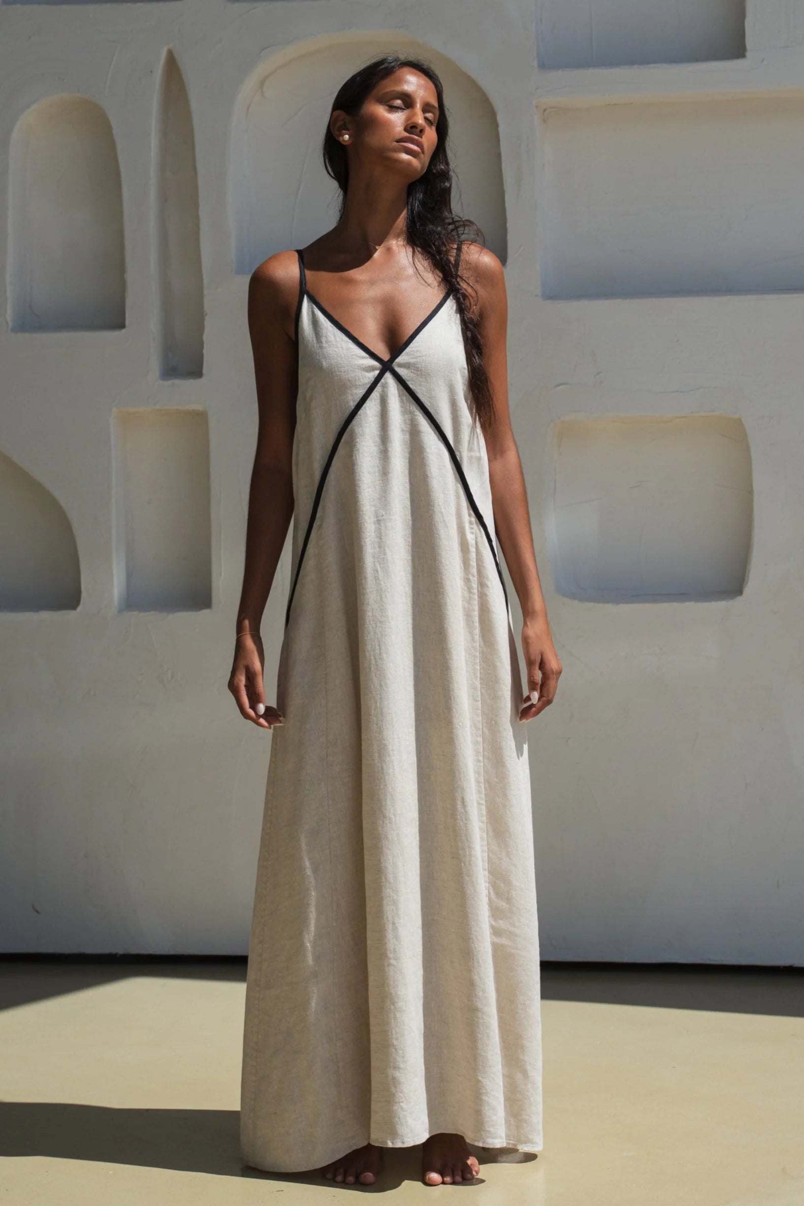 LILLY PILLY - Azalea Linen Dress