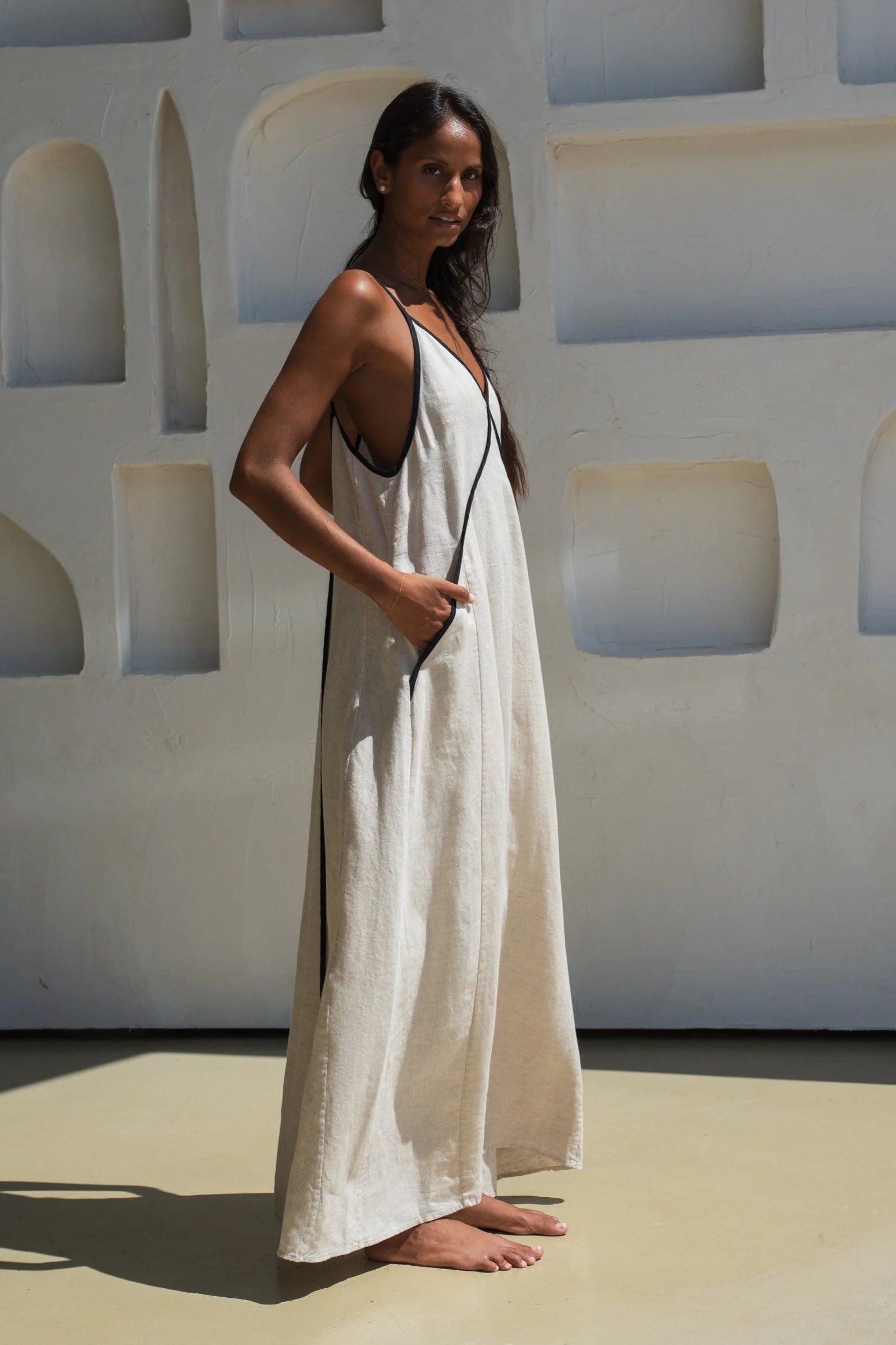 LILLY PILLY - Azalea Linen Dress