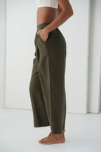 LILLY - PILLY - Ivy Linen Crop Pants