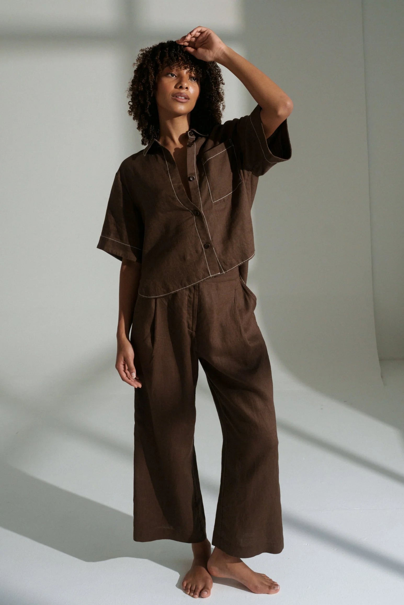LILLY PILLY - Rika Linen Pants