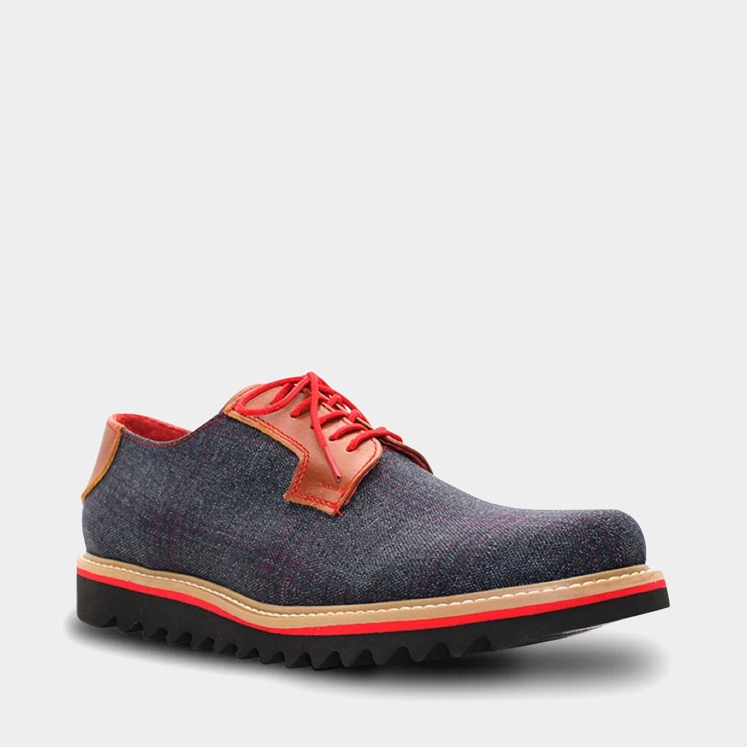 ZULL - Mezclilla Ecoses Lace-Up