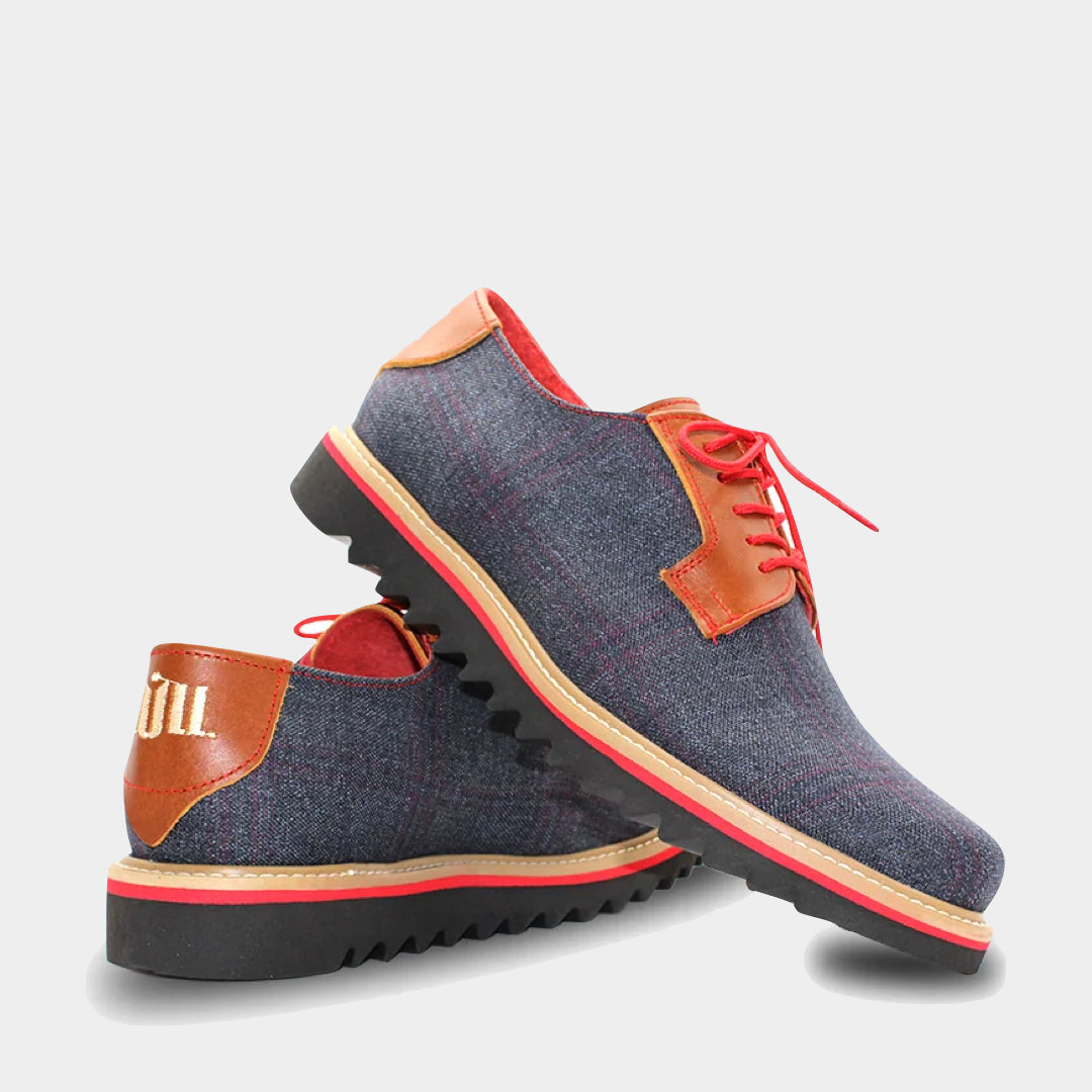 ZULL - Mezclilla Ecoses Lace-Up