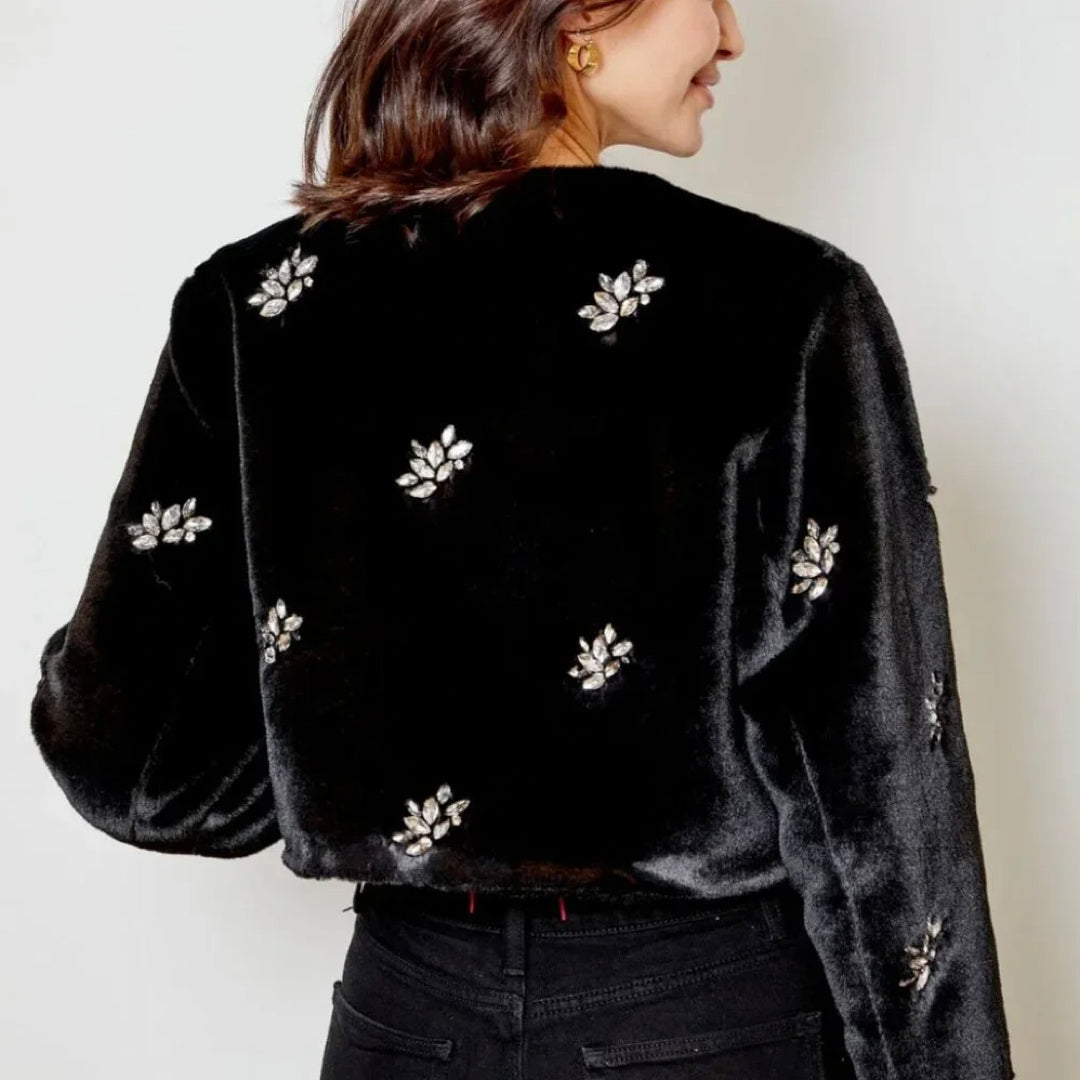 DH New York - Monique Crystal Embelished Jacket