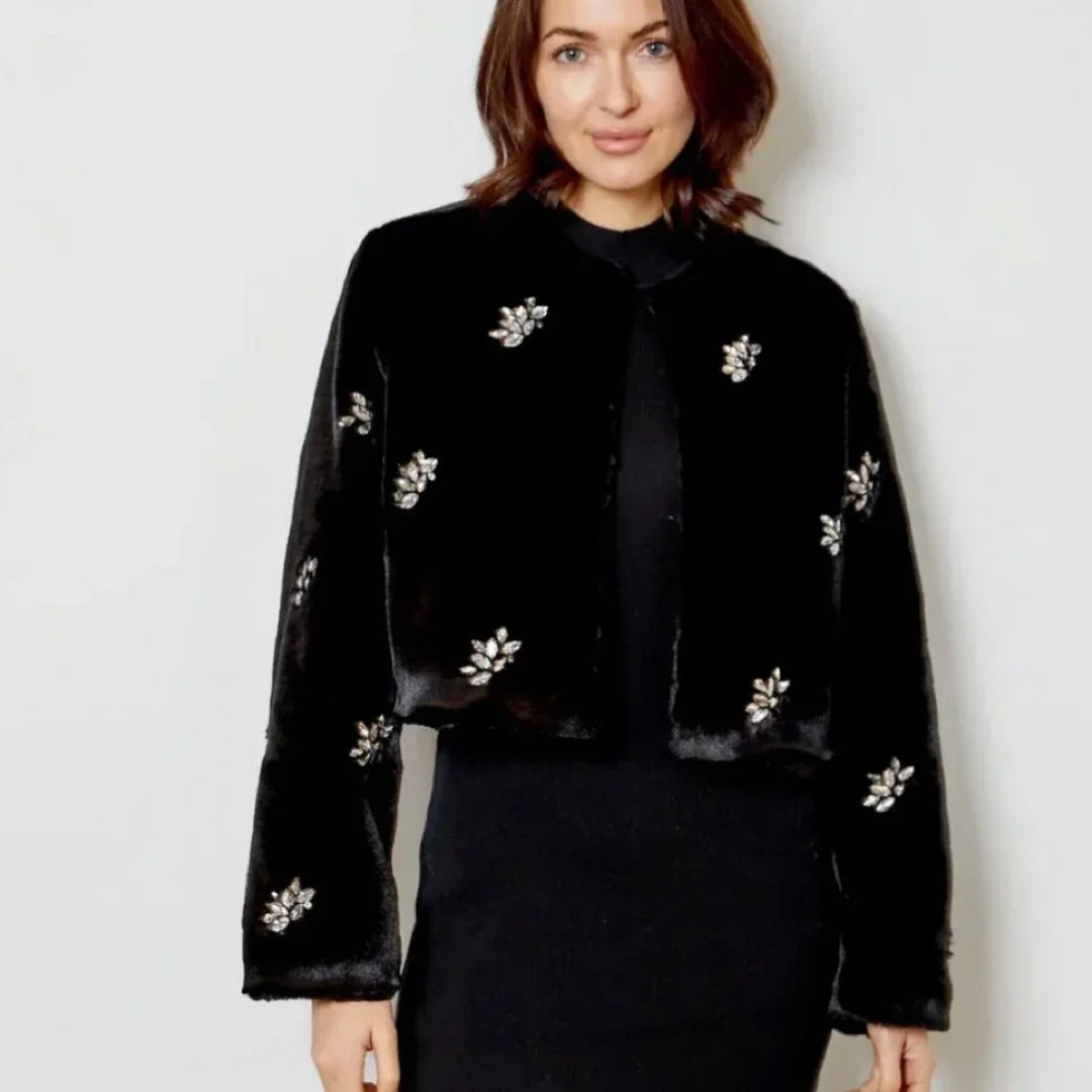 DH New York - Monique Crystal Embelished Jacket