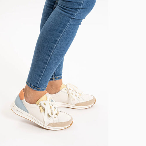 ARA SHOES - Oleanna Side-Zip Sneakers