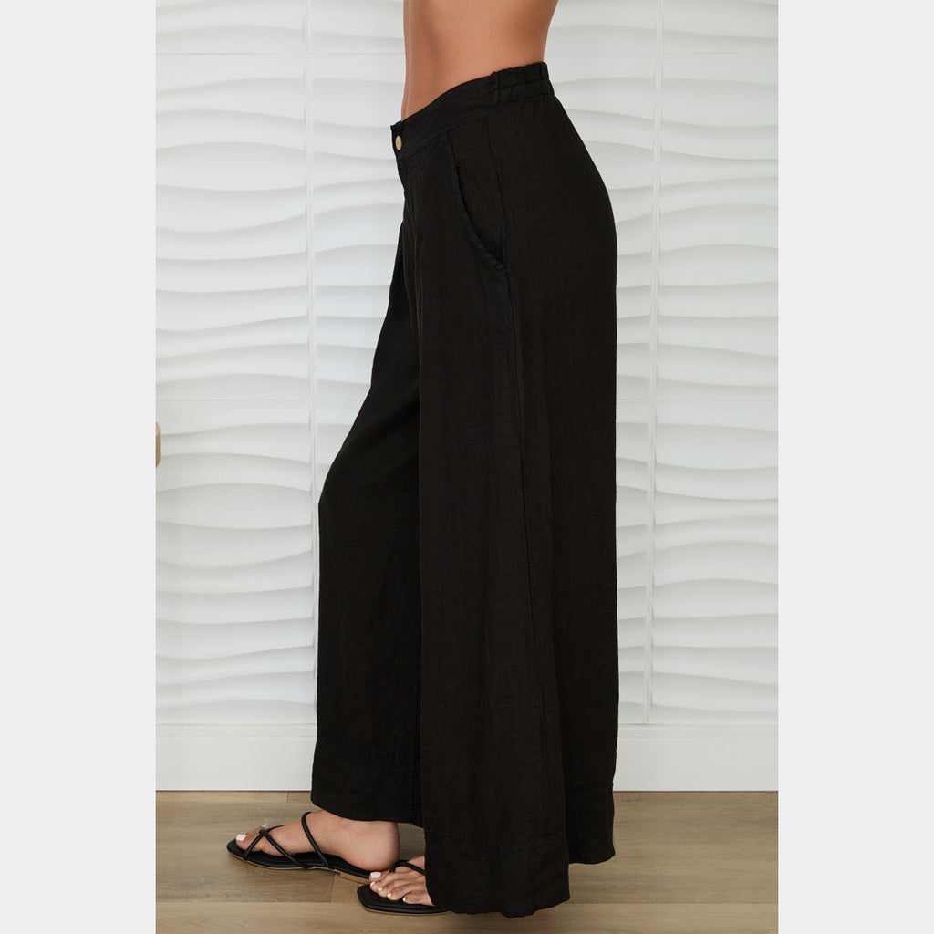 MILIO MILANO - Linen Palazzo Pants