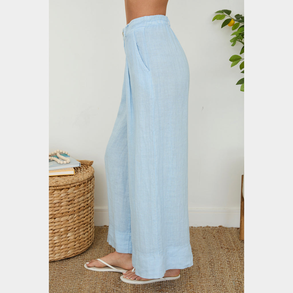 MILIO MILANO - Linen Palazzo Pants