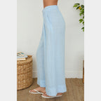 MILIO MILANO - Linen Palazzo Pants