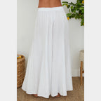 MILIO MILANO - Wide Leg Linen Plazzo Pants