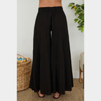 MILIO MILANO - Wide Leg Linen Plazzo Pants