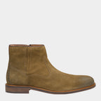 JOHNSTON & MURPHY - Ripley Side Zip Suede Boot