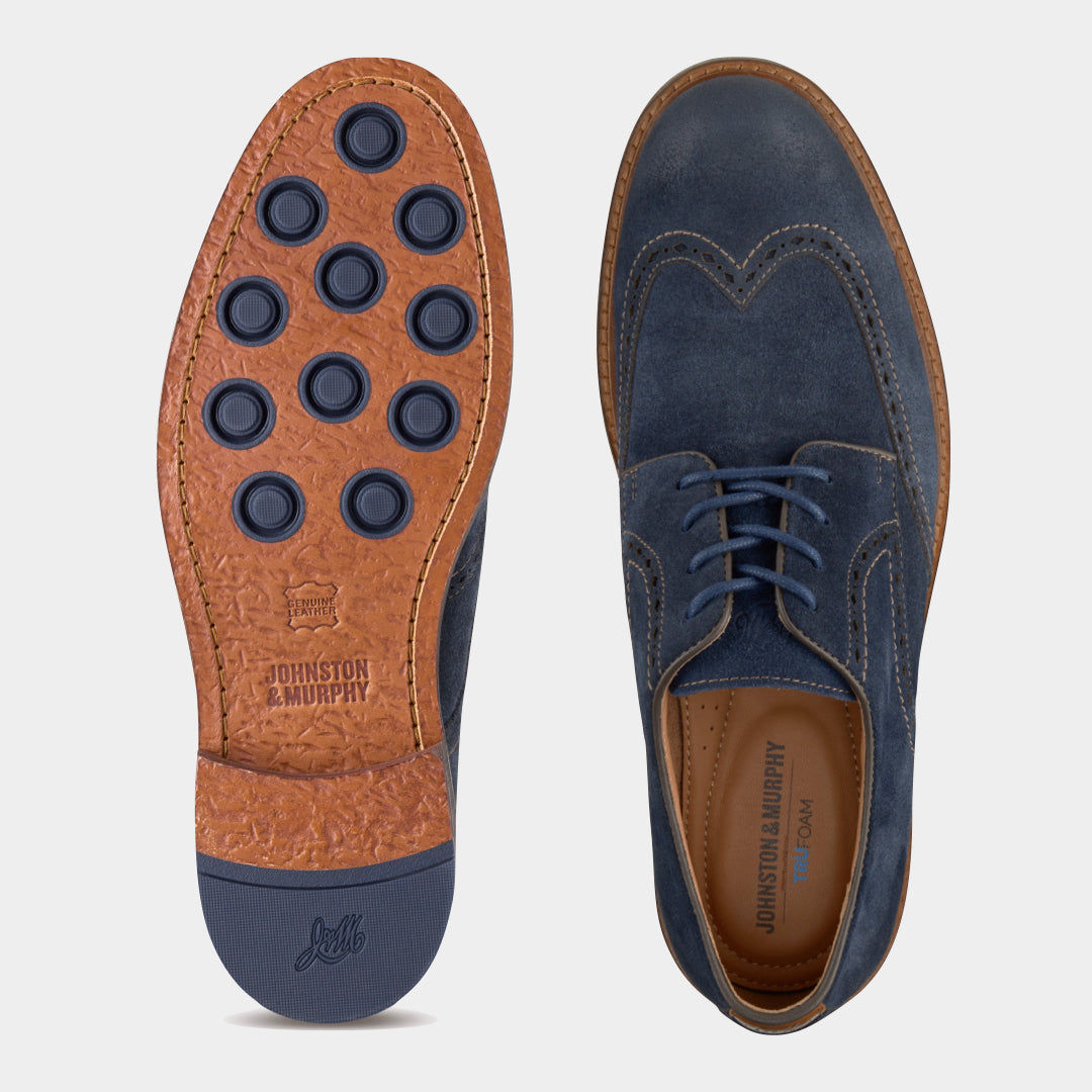 JOHNSTON & MURPHY - Ripley Wingtip Navy