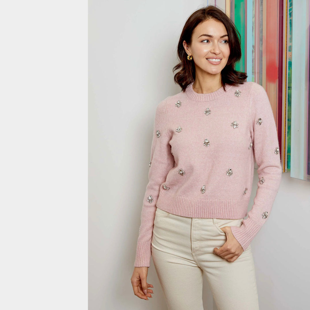 DH New York - Rosetta Jeweled Sweater