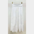 MILIO MILANO - Eyelet Skirt