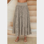 MILIO MILANO - Eyelet Skirt