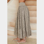 MILIO MILANO - Eyelet Skirt