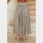 MILIO MILANO - Eyelet Skirt