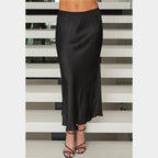 MILIO MILANO - Silky Viscose/Rayon Skirt