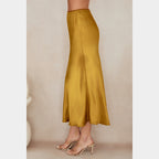 MILIO MILANO - Silky Viscose/Rayon Skirt