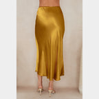 MILIO MILANO - Silky Viscose/Rayon Skirt