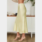 MILIO MILANO - Silky Viscose/Rayon Skirt