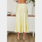 MILIO MILANO - Silky Viscose/Rayon Skirt