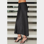 MILIO MILANO - Silky Viscose/Rayon Skirt