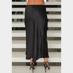 MILIO MILANO - Silky Viscose/Rayon Skirt