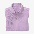Johnston & Murphy - Vintage Slub Polo / lavender