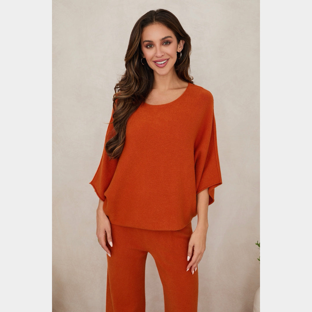 MILIO MILANO - Crew Neck Knit Sweater