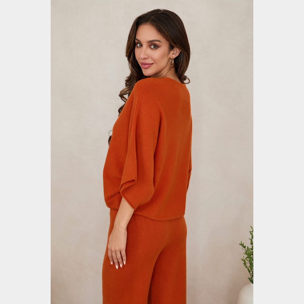 MILIO MILANO - Crew Neck Knit Sweater