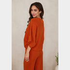 MILIO MILANO - Crew Neck Knit Sweater