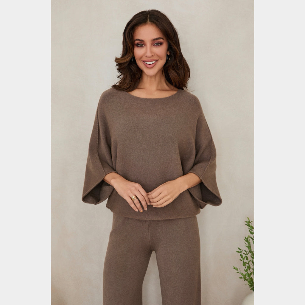 MILIO MILANO - Crew Neck Knit Sweater