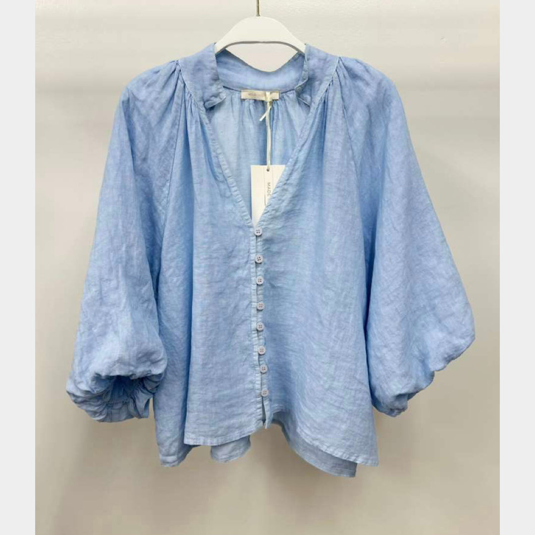 MILIO MILANO - V-Neck Blouse