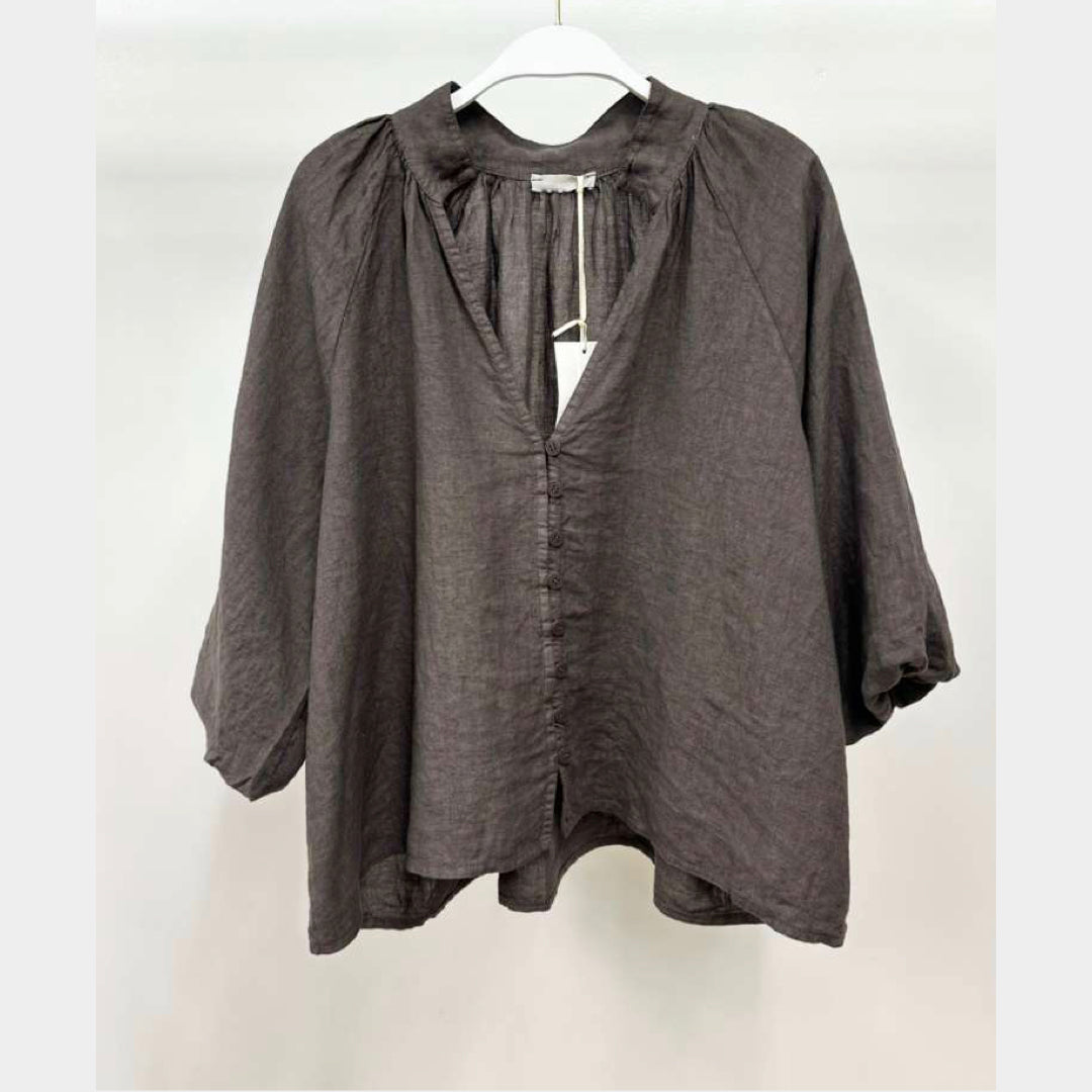 MILIO MILANO - V-Neck Blouse